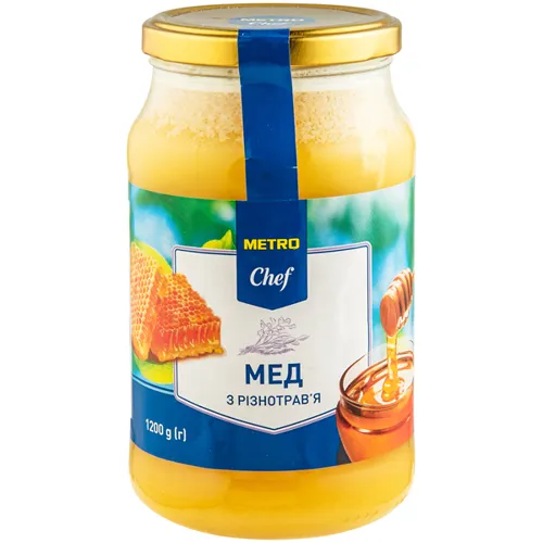 Мед Metro Chef натуральний різнотрав'я 1200г