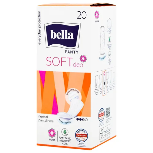 Прокладки щоденні Bella Panty Soft Deo Fresh 20шт
