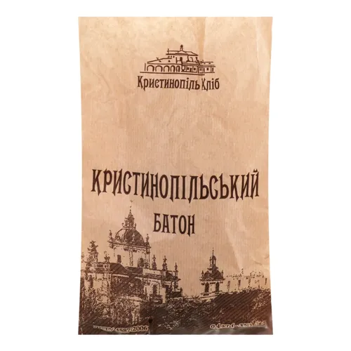Батон Кристинопільський Кристинопіль Хліб м/у 0.4кг