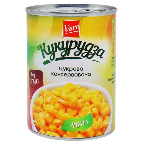 Кукурудза Varo цукрова 400г
