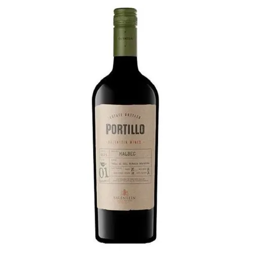 Вино Portillo Organic Malbec, червоне, сухе, 0,75л