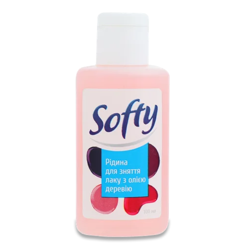 Рідина Для Зняття Лаку Softy З Олією Деревію, 100мл