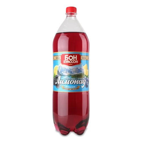 Напій Безалкогольний Сильногазований Соковмісний Лимонад з Ожиною та Чорницею, п/пл 2л