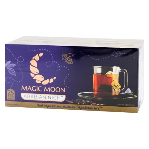 Чай чорний та зелений Magic Moon Arabian Night 1,8г*25шт