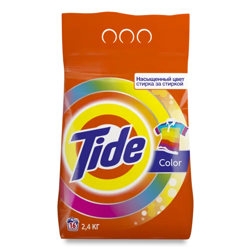 Пральний Порошок Автомат Color Tide, 2.4кг, в/ґ