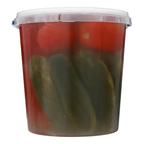 Асорті з помідорів та огірків Смачна традиція відро 600г