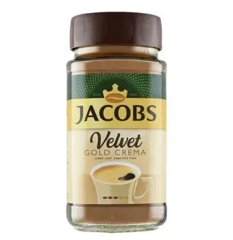 Кава розчинна «Jacobs Velvet Gold Crema» 200г