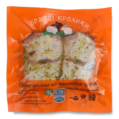 Спинка Кролика В/ґ Під Маринадом Прованс, 1 кг