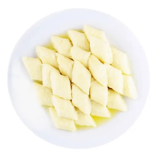 Вареники ліниві з вершковим маслом