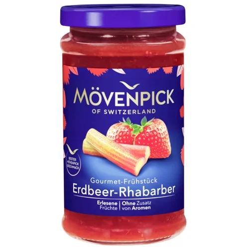 Варення Movenpick полуниця-ревінь 250г