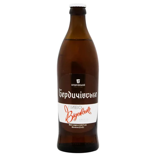 Пиво Бердичівське Віденське 4,2% 0,5л
