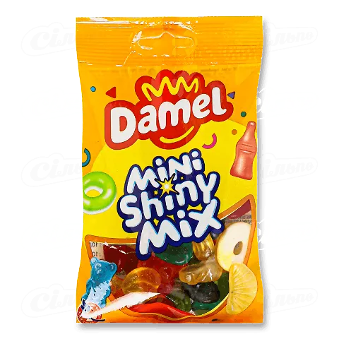 Цукерки жувальні Damel «Шайні» Mix, 80г