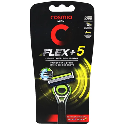 Станок для гоління Cosmia Men Flex+5 чоловічий
