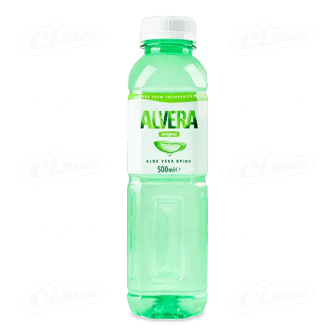 Напій Alvera «Класік» зі шматочками алое 6%, 0,5л