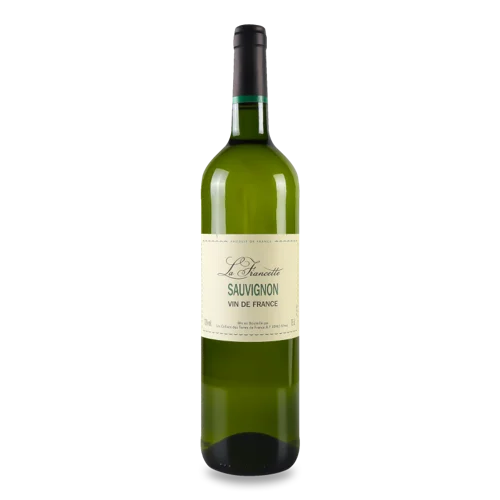 Вино La Francette Sauvignon, Беле Сухе, в/ґ, 0.75л