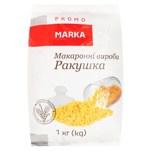 Макаронні вироби Marka Promo мушлі 1кг