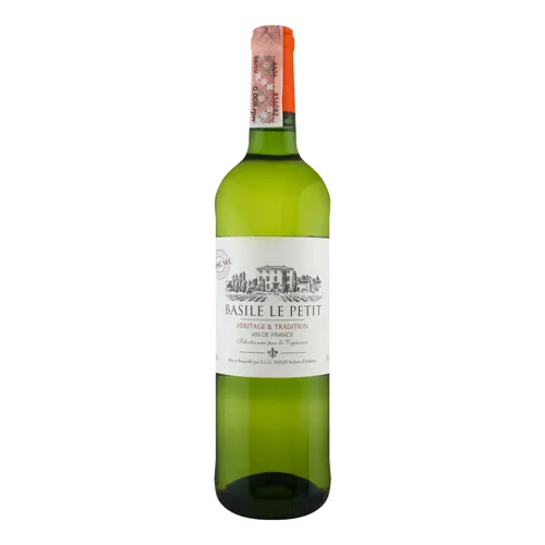 Вино 0.75л 12% біле сухе Basile Le Petit пл