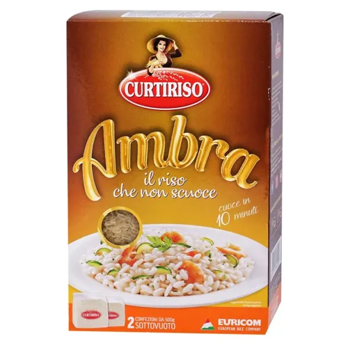 Рис Curtiriso Ambra пропарений 1кг