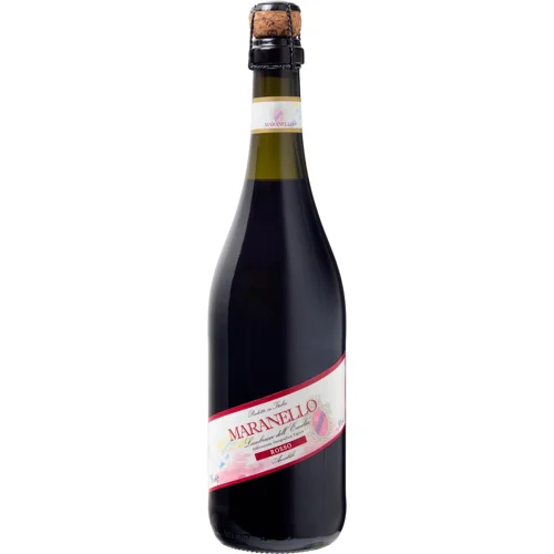 Вино Maranello Lambrusco dell Emilia Rosso червоне напівсолодке 8% 0.75л