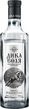 Водка Дика Воля "Класична" 0.5 л 40%