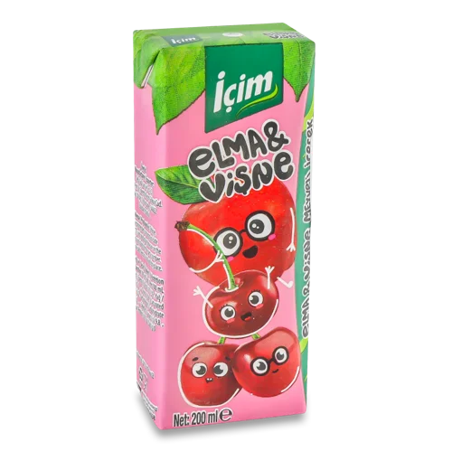 Нектар Яблучно-Вишневий Icim, Н/О, П/Пл, 1л