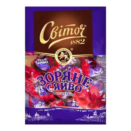 Цукерки Зоряне сяйво Світоч м/у 210г