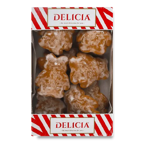Пряники Delicia Ведмедики заварні, 0,3кг