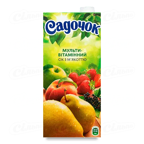 Сік «Садочок» мультивітамін, 0,95л