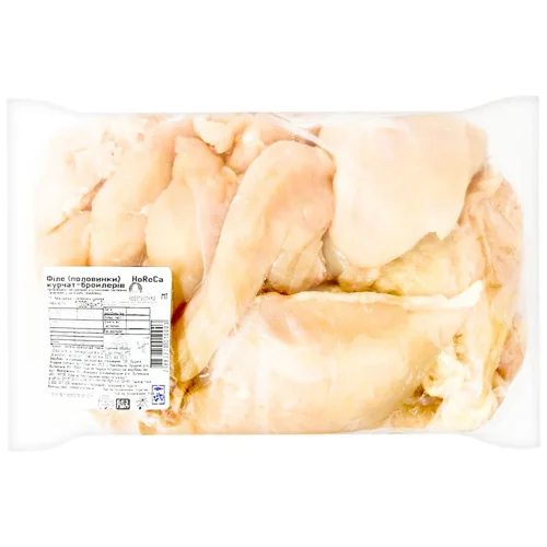 Філе курчат-бройлерів Чебатурочка охолоджене ~4кг