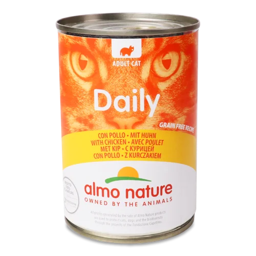 Корм Для Котів Almo Nature Daily Курка, Натуральний, В/ґ, 100 г