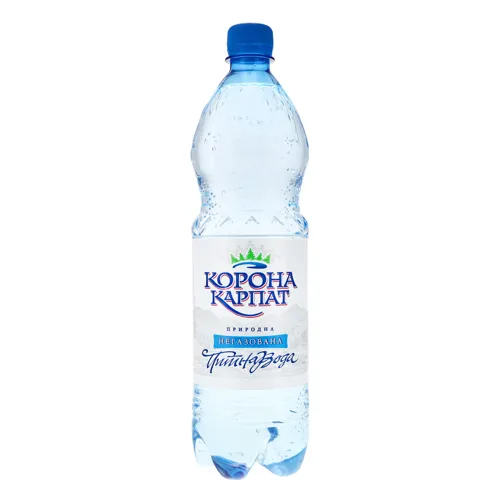 Вода питна природна негазована Корона Карпат 1л