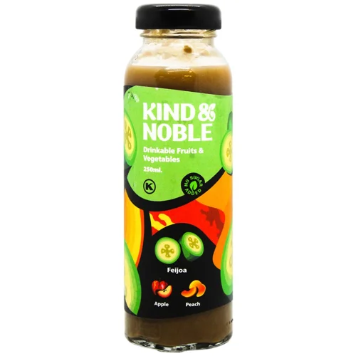 Смузі KIND&NOBLE фейхоа-яблуко-персик 250мл