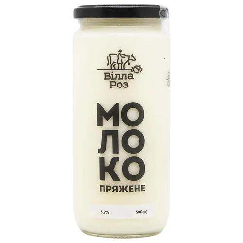 Молоко Вілла Роз пряжене 3,5% 500г