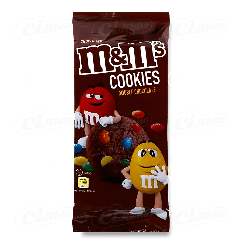 Печиво M&M's з драже шоколадне, 180г