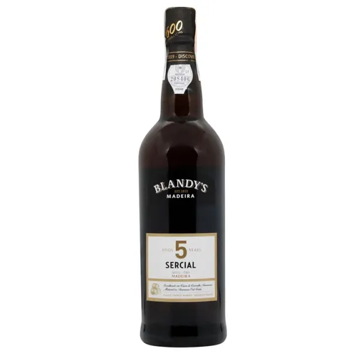 Вино Blandy's Madeira Sercial 5 років біле кріплене сухе 19% 0,75л