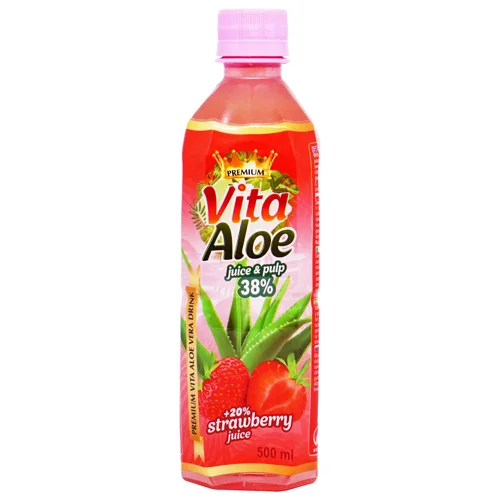 Напій Vita Aloe Алое Вера Полуниця 0,5л