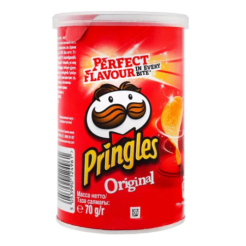 Чіпси картопляні Original Pringles тубус 70г