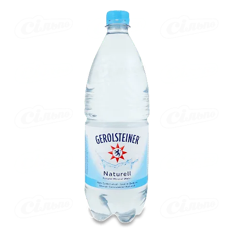 Вода мінеральна Gerolsteiner Naturell негазована, 1л