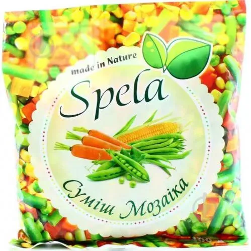 Суміш Spela овочева Мозаїка, 400г