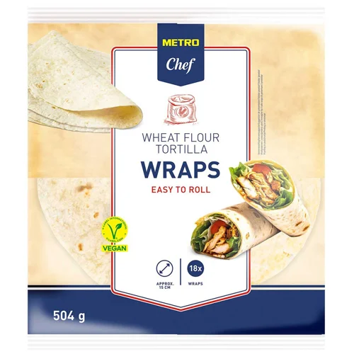 Тортилья Metro Chef пшенична 15см 18шт 504г