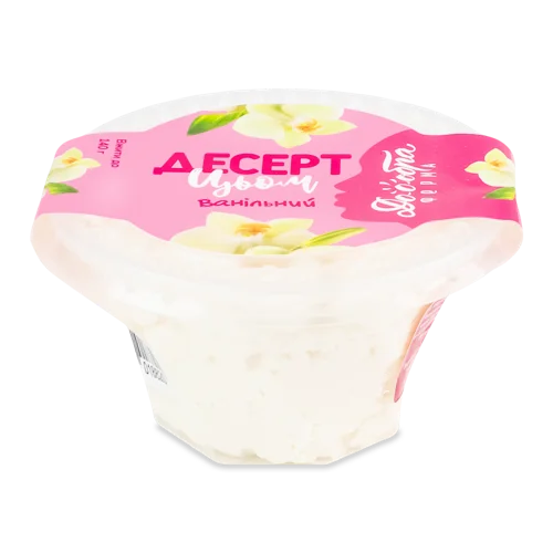 Десерт Ванільний Пастеризований Цьом Дообра Ферма ст, 140г