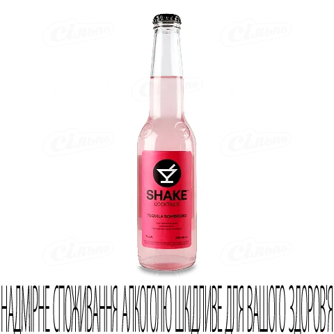 Напій слабоалкогольний Tequila Sombrero, 0,33л