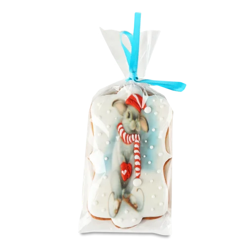 Пряник Імбирно-Медовий Новорічне Зайченя, в/ґ, 100г