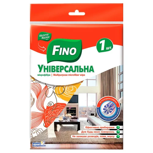 Серветка Fino мікрофібра універсальна 1шт