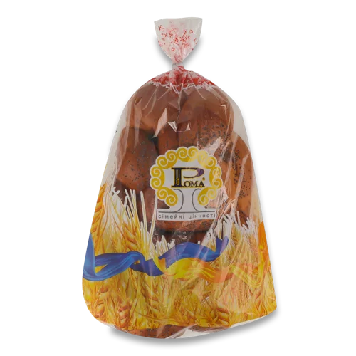 Калач З Родзинками Рома В/К, 0.3кг