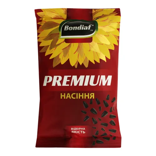 Насіння соняшника смажене Premium Bondiaf м/у 150г