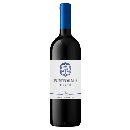 Вино Castelli Del Grevepesa Chianti Pontormo червоне сухе 13,5% 0,75л
