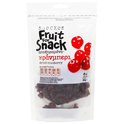 Журавлина Sdoukos Fruit For Snack сушена 100г