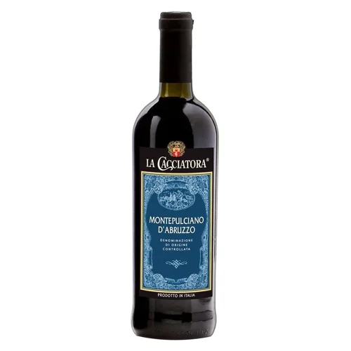 Вино La Cacciatora Montepulciano Dabruzzo червоне сухе 12% 0,75л