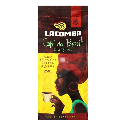 Кава зернова Lacomba Classimo Beans жарена